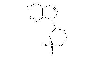 3-pyrrolo[2,3-d]pyrimidin-7-ylthiane 1,1-dioxide