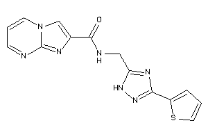 N-[[3-(2-thienyl)-1H-1,2,4-triazol-5-yl]methyl]imidazo[1,2-a]pyrimidine-2-carboxamide