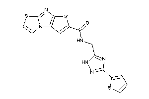 N-[[3-(2-thienyl)-1H-1,2,4-triazol-5-yl]methyl]BLAHcarboxamide