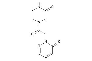 2-[2-keto-2-(3-ketopiperazino)ethyl]pyridazin-3-one