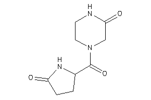 4-pyroglutamoylpiperazin-2-one