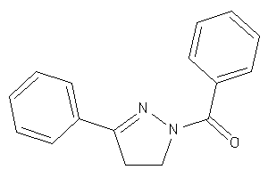 Phenyl-(3-phenyl-2-pyrazolin-1-yl)methanone