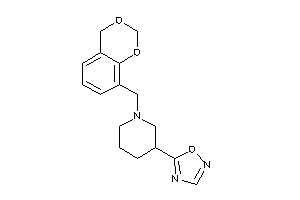 5-[1-(4H-1,3-benzodioxin-8-ylmethyl)-3-piperidyl]-1,2,4-oxadiazole