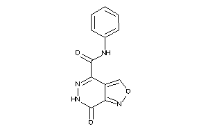 7-keto-N-phenyl-6H-isoxazolo[3,4-d]pyridazine-4-carboxamide