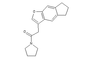 2-(6,7-dihydro-5H-cyclopenta[f]benzofuran-3-yl)-1-pyrrolidino-ethanone