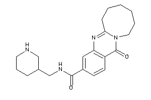 Image of 13-keto-N-(3-piperidylmethyl)-6,7,8,9,10,11-hexahydroazocino[2,1-b]quinazoline-3-carboxamide