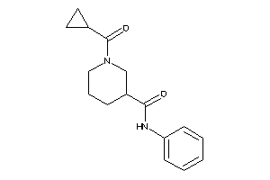 1-(cyclopropanecarbonyl)-N-phenyl-nipecotamide