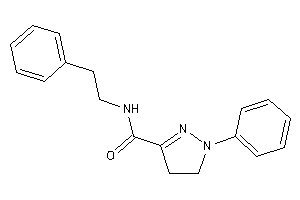 N-phenethyl-1-phenyl-2-pyrazoline-3-carboxamide