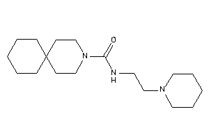 N-(2-piperidinoethyl)-3-azaspiro[5.5]undecane-3-carboxamide