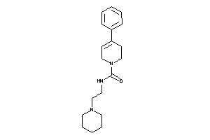 4-phenyl-N-(2-piperidinoethyl)-3,6-dihydro-2H-pyridine-1-carboxamide