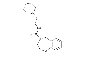 N-(2-piperidinoethyl)-3,5-dihydro-2H-1,4-benzoxazepine-4-carboxamide