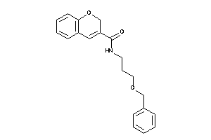 N-(3-benzoxypropyl)-2H-chromene-3-carboxamide