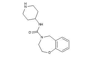 N-(4-piperidyl)-3,5-dihydro-2H-1,4-benzoxazepine-4-carboxamide