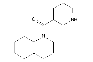 3,4,4a,5,6,7,8,8a-octahydro-2H-quinolin-1-yl(3-piperidyl)methanone