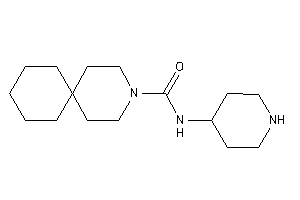 N-(4-piperidyl)-3-azaspiro[5.5]undecane-3-carboxamide