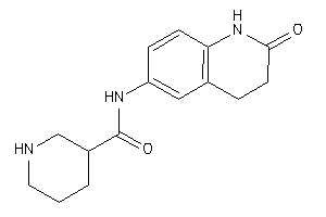 N-(2-keto-3,4-dihydro-1H-quinolin-6-yl)nipecotamide