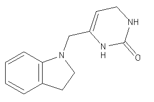6-(indolin-1-ylmethyl)-3,4-dihydro-1H-pyrimidin-2-one