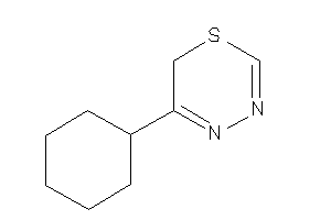 5-cyclohexyl-6H-1,3,4-thiadiazine