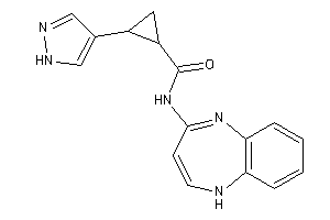 N-(1H-1,5-benzodiazepin-4-yl)-2-(1H-pyrazol-4-yl)cyclopropanecarboxamide