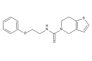 N-(2-phenoxyethyl)-6,7-dihydro-4H-thieno[3,2-c]pyridine-5-carboxamide