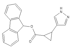 2-(1H-pyrazol-4-yl)cyclopropanecarboxylic Acid 9H-fluoren-9-yl Ester