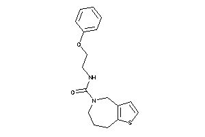 N-(2-phenoxyethyl)-4,6,7,8-tetrahydrothieno[3,2-c]azepine-5-carboxamide