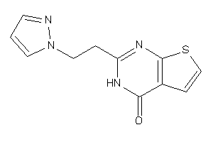 2-(2-pyrazol-1-ylethyl)-3H-thieno[2,3-d]pyrimidin-4-one