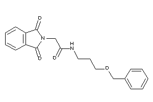 N-(3-benzoxypropyl)-2-phthalimido-acetamide