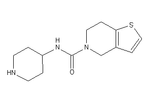 N-(4-piperidyl)-6,7-dihydro-4H-thieno[3,2-c]pyridine-5-carboxamide