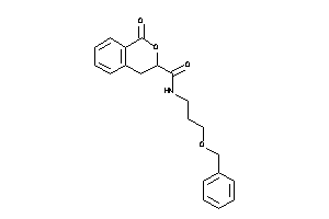 Image of N-(3-benzoxypropyl)-1-keto-isochroman-3-carboxamide