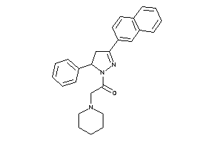 1-[3-(2-naphthyl)-5-phenyl-2-pyrazolin-1-yl]-2-piperidino-ethanone