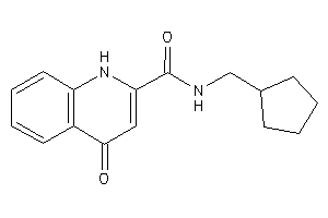 N-(cyclopentylmethyl)-4-keto-1H-quinoline-2-carboxamide