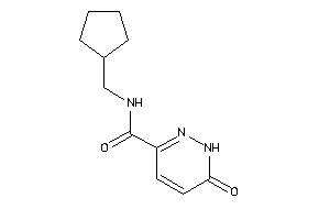 N-(cyclopentylmethyl)-6-keto-1H-pyridazine-3-carboxamide