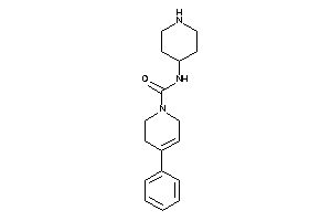 4-phenyl-N-(4-piperidyl)-3,6-dihydro-2H-pyridine-1-carboxamide