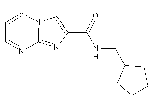 N-(cyclopentylmethyl)imidazo[1,2-a]pyrimidine-2-carboxamide