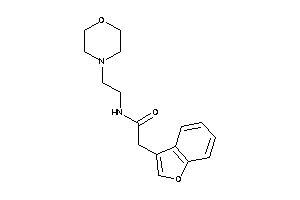 2-(benzofuran-3-yl)-N-(2-morpholinoethyl)acetamide