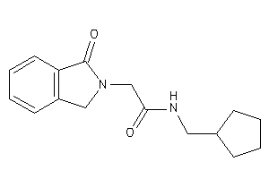 N-(cyclopentylmethyl)-2-(1-ketoisoindolin-2-yl)acetamide