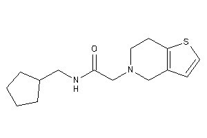 N-(cyclopentylmethyl)-2-(6,7-dihydro-4H-thieno[3,2-c]pyridin-5-yl)acetamide