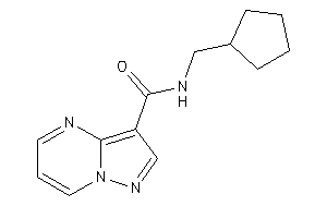 N-(cyclopentylmethyl)pyrazolo[1,5-a]pyrimidine-3-carboxamide