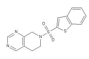7-(benzothiophen-2-ylsulfonyl)-6,8-dihydro-5H-pyrido[3,4-d]pyrimidine