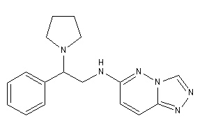 (2-phenyl-2-pyrrolidino-ethyl)-([1,2,4]triazolo[3,4-f]pyridazin-6-yl)amine