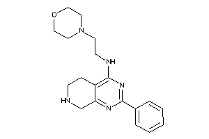 2-morpholinoethyl-(2-phenyl-5,6,7,8-tetrahydropyrido[3,4-d]pyrimidin-4-yl)amine