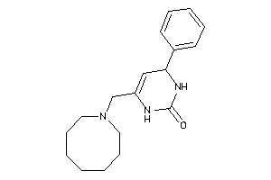 6-(azocan-1-ylmethyl)-4-phenyl-3,4-dihydro-1H-pyrimidin-2-one