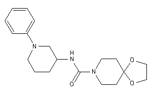 N-(1-phenyl-3-piperidyl)-1,4-dioxa-8-azaspiro[4.5]decane-8-carboxamide