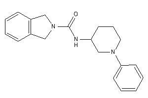 N-(1-phenyl-3-piperidyl)isoindoline-2-carboxamide