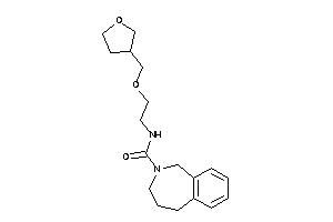 N-[2-(tetrahydrofuran-3-ylmethoxy)ethyl]-1,3,4,5-tetrahydro-2-benzazepine-2-carboxamide