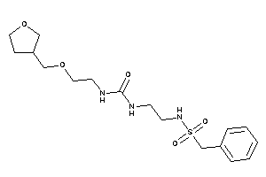 1-[2-(benzylsulfonylamino)ethyl]-3-[2-(tetrahydrofuran-3-ylmethoxy)ethyl]urea