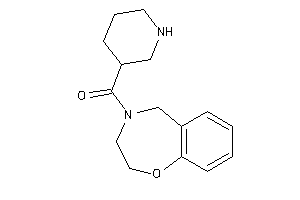 3,5-dihydro-2H-1,4-benzoxazepin-4-yl(3-piperidyl)methanone