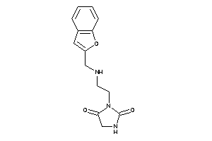 3-[2-(benzofuran-2-ylmethylamino)ethyl]hydantoin