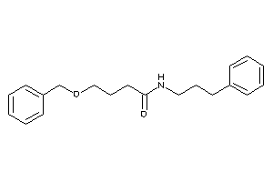 Image of 4-benzoxy-N-(3-phenylpropyl)butyramide